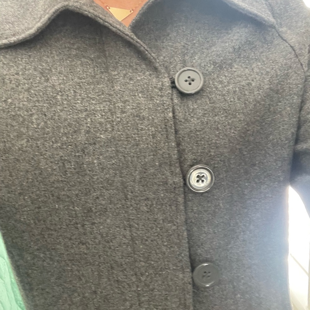 Oakley Light-weight Gray Button-Up Coat